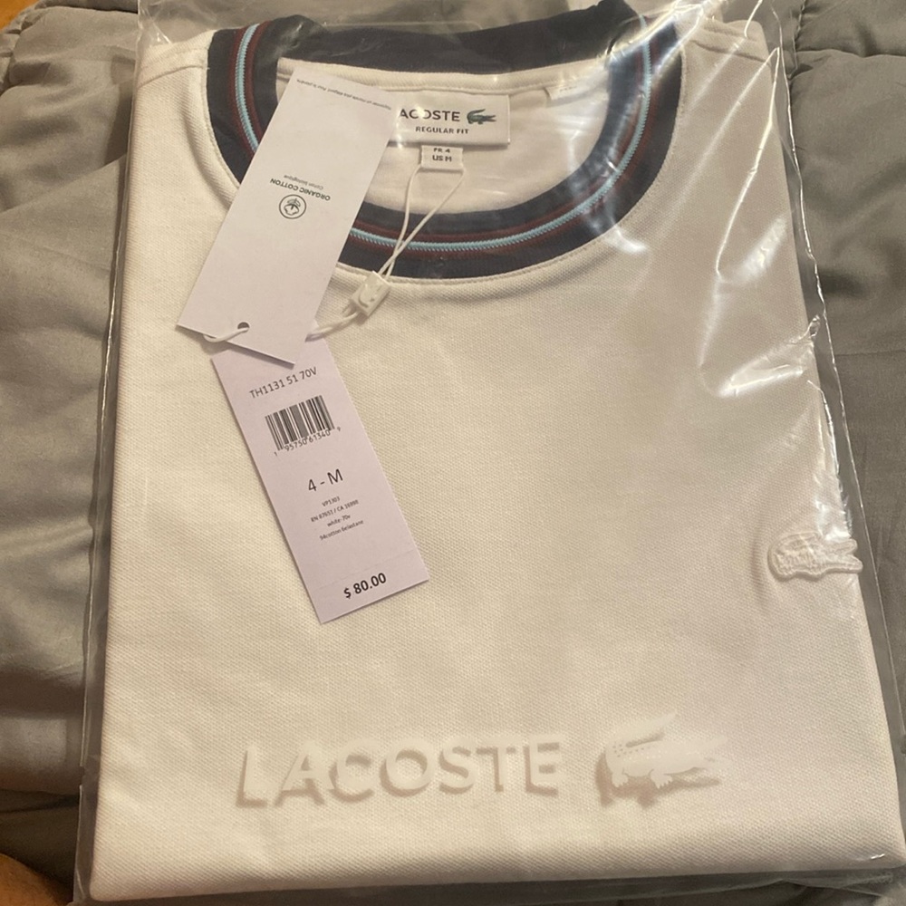 Crew neck Lacoste shirt